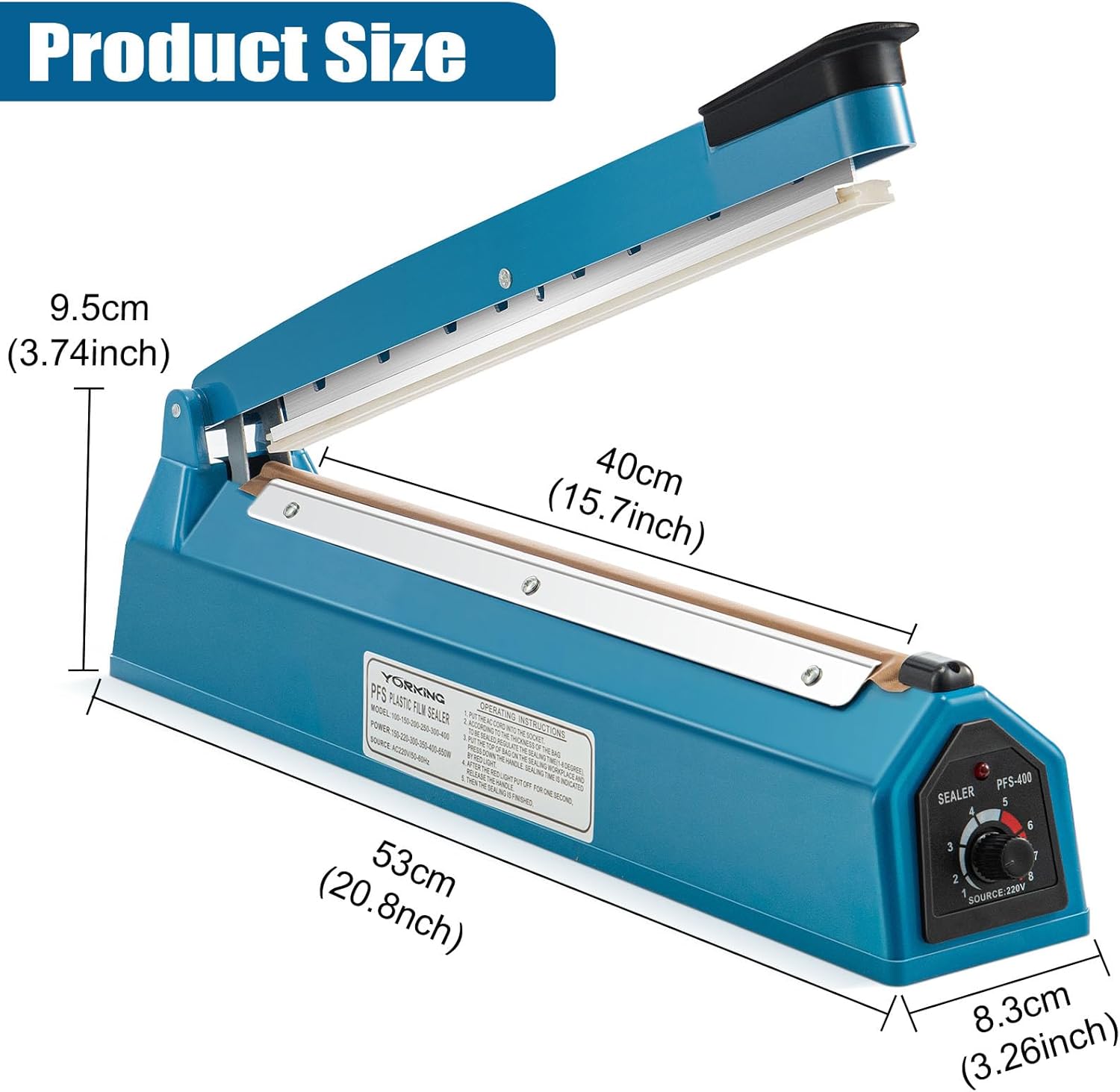Impulse Sealer FS-400 for sealing your mushroom bags