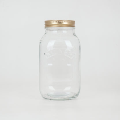 1ltr Kilner Jar perfect for liquid cultures / grain spawn mason jars