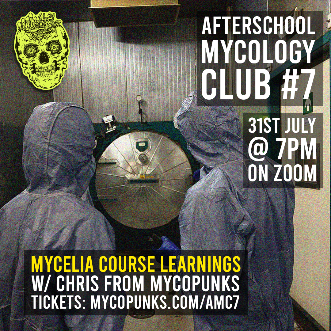 Afterschool Mycology Club #7 - W/ Chris @mycopunks