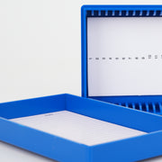 Microscope slide storage box