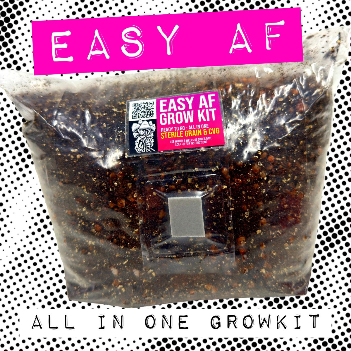 EASY AF (All-In-One) Mushroom Grow Kit – MycoPunks