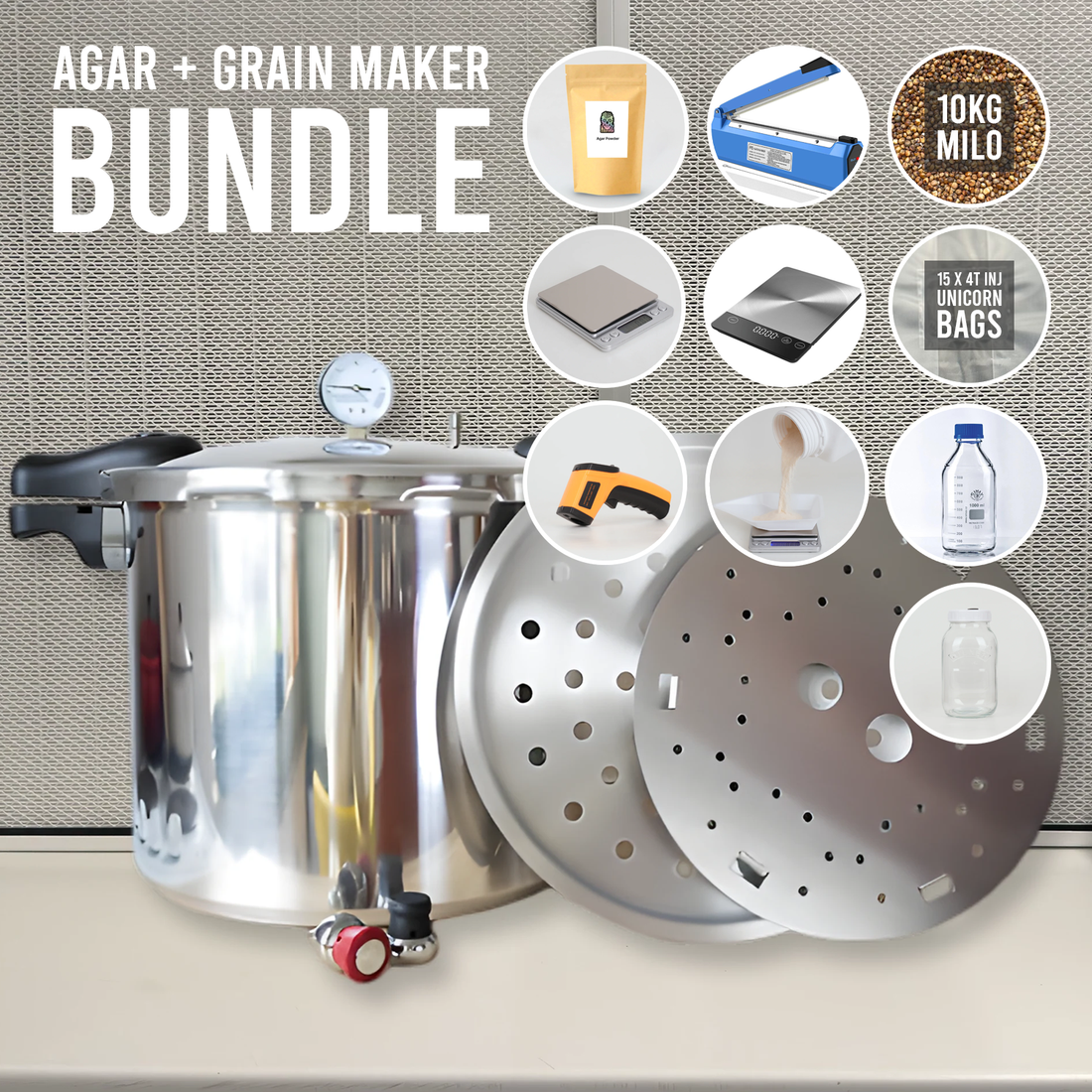 Grain + Agar Bundle!