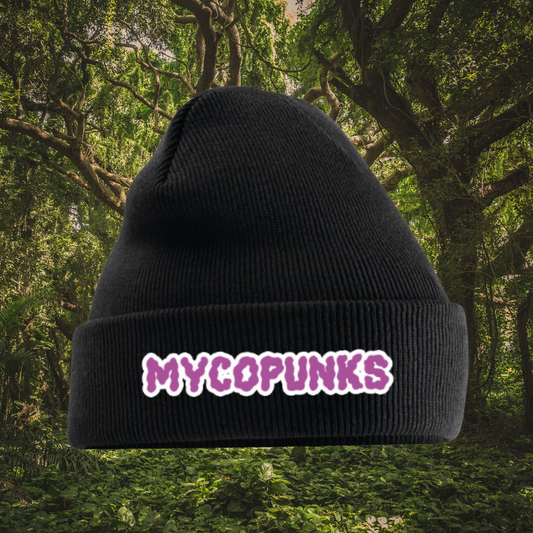 MycoPunks Embroidered Beanie (3 colours)