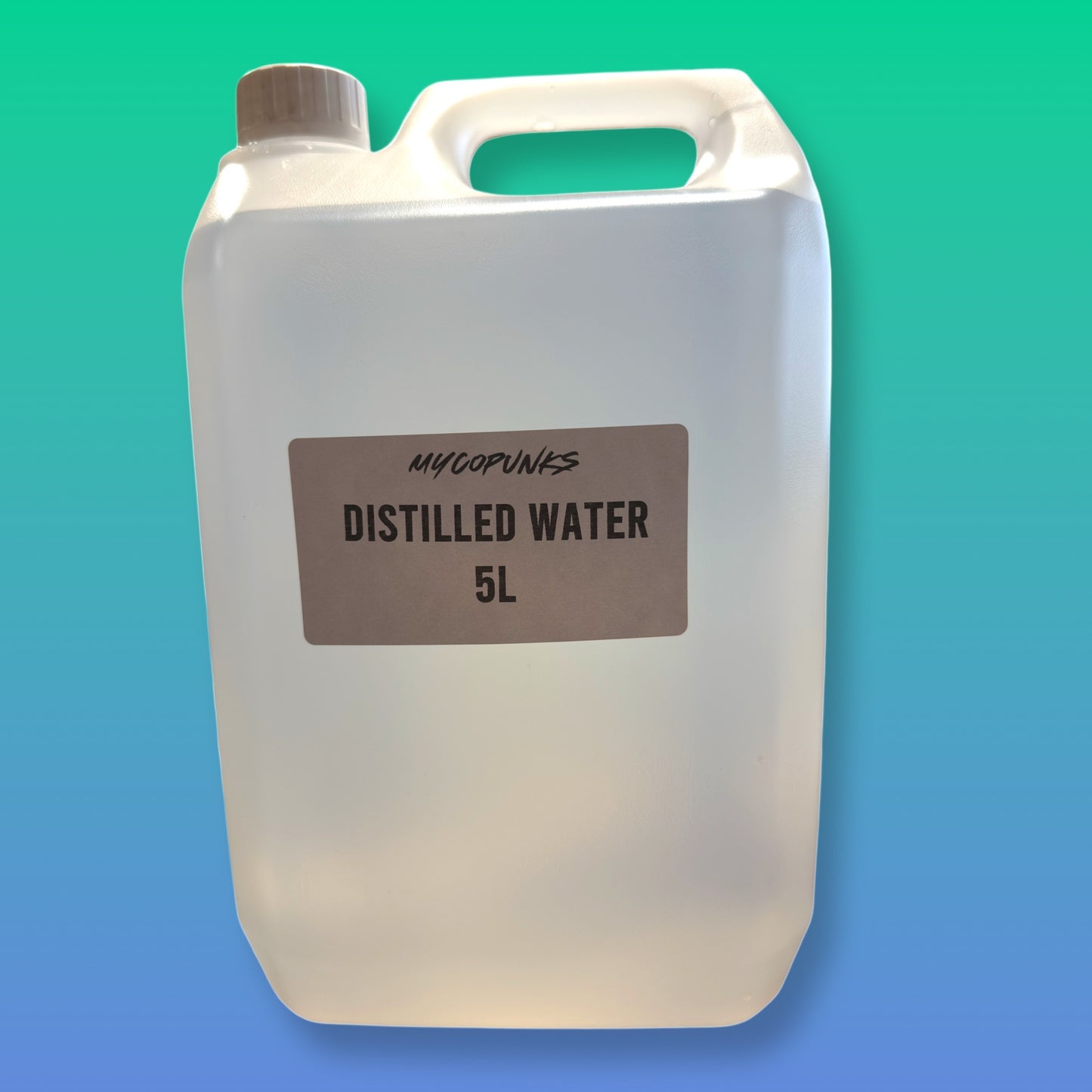 5Ltr Distilled Water for agar and liquid cultures