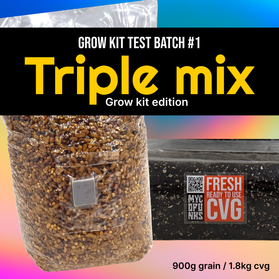 Limited Edition Triple mix Grow Kit! (5 PACK)