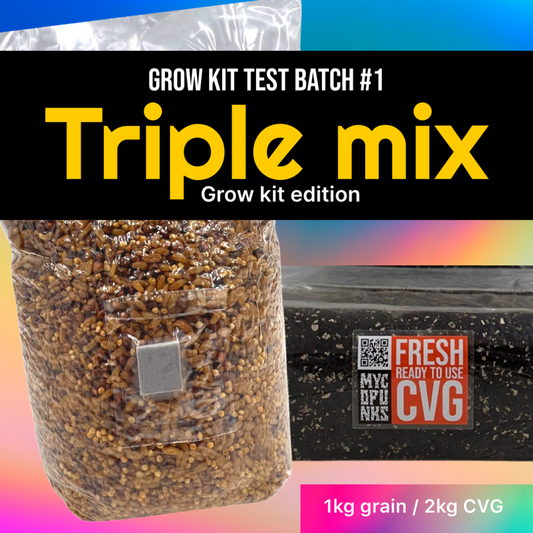 Limited Edition Triple mix Grow Kit! (5 PACK)