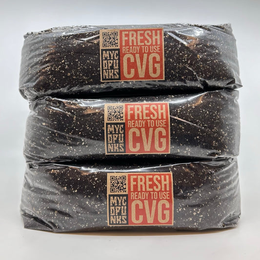 Organic CVG Substrate For Fruiting Exotic Mushroom & Therapeutic Species