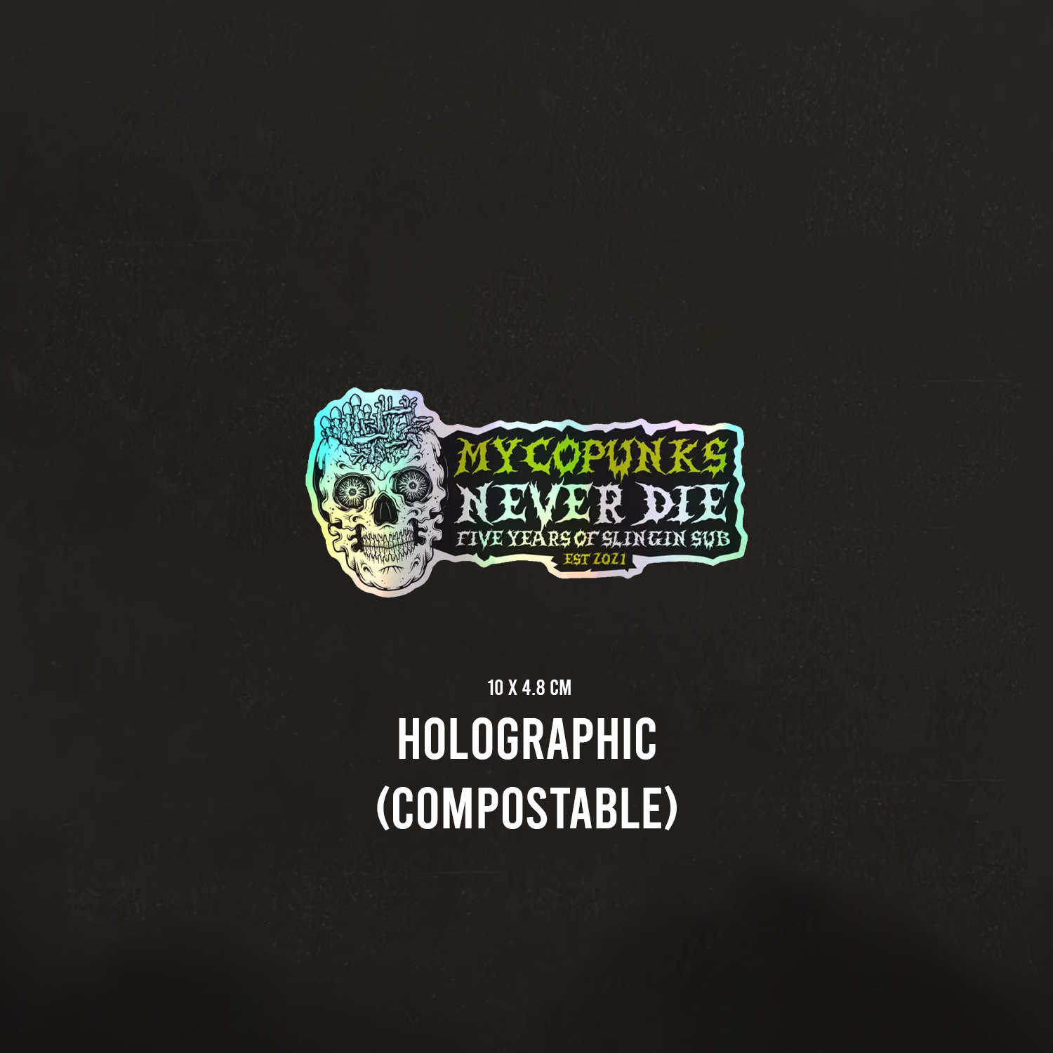 MycoPunks Charity Sticker Pack 2026 UPDATED!