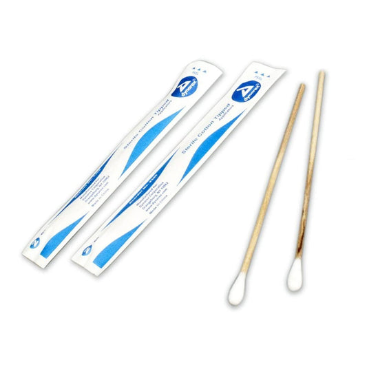MycoPunks - Cotton Tipped Applicators For Spore Swabs (Sterile) Pack of 10 (2 in each pouch) - Lab Consumables