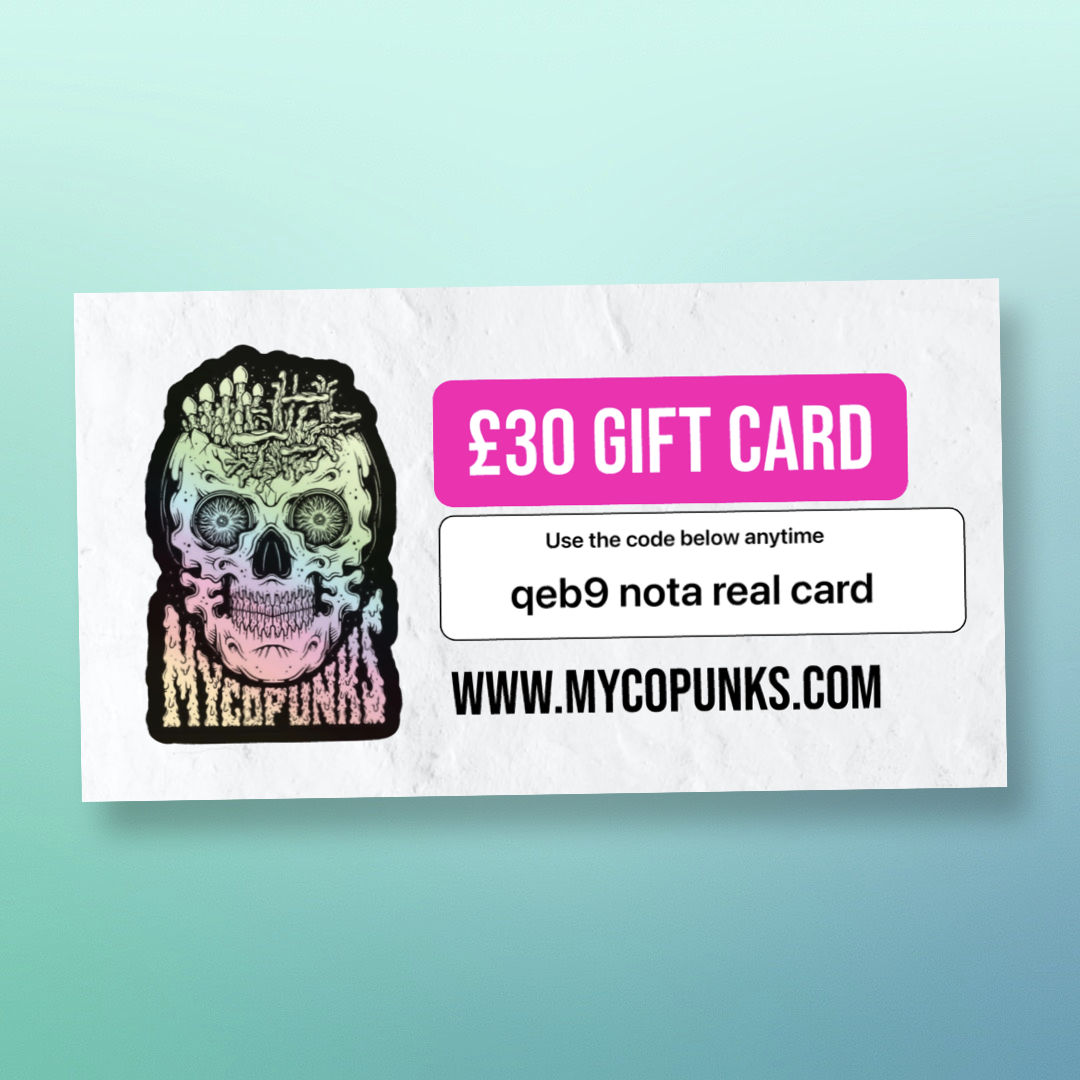 MycoPunks Gift Card (£10 / £25 / £30 / £50 / £100)