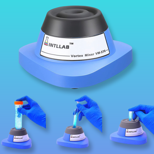 Mini Lab Vortexer for mixing spore syringes and liquid culture