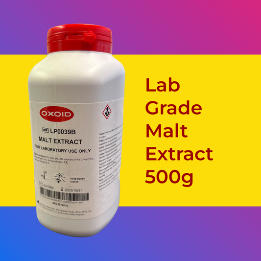 Malt Extract (Lab Grade) 500g bottle for mycology
