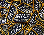 'Man, I Love Fungi' Embroidered Patch by Moss and Morchella