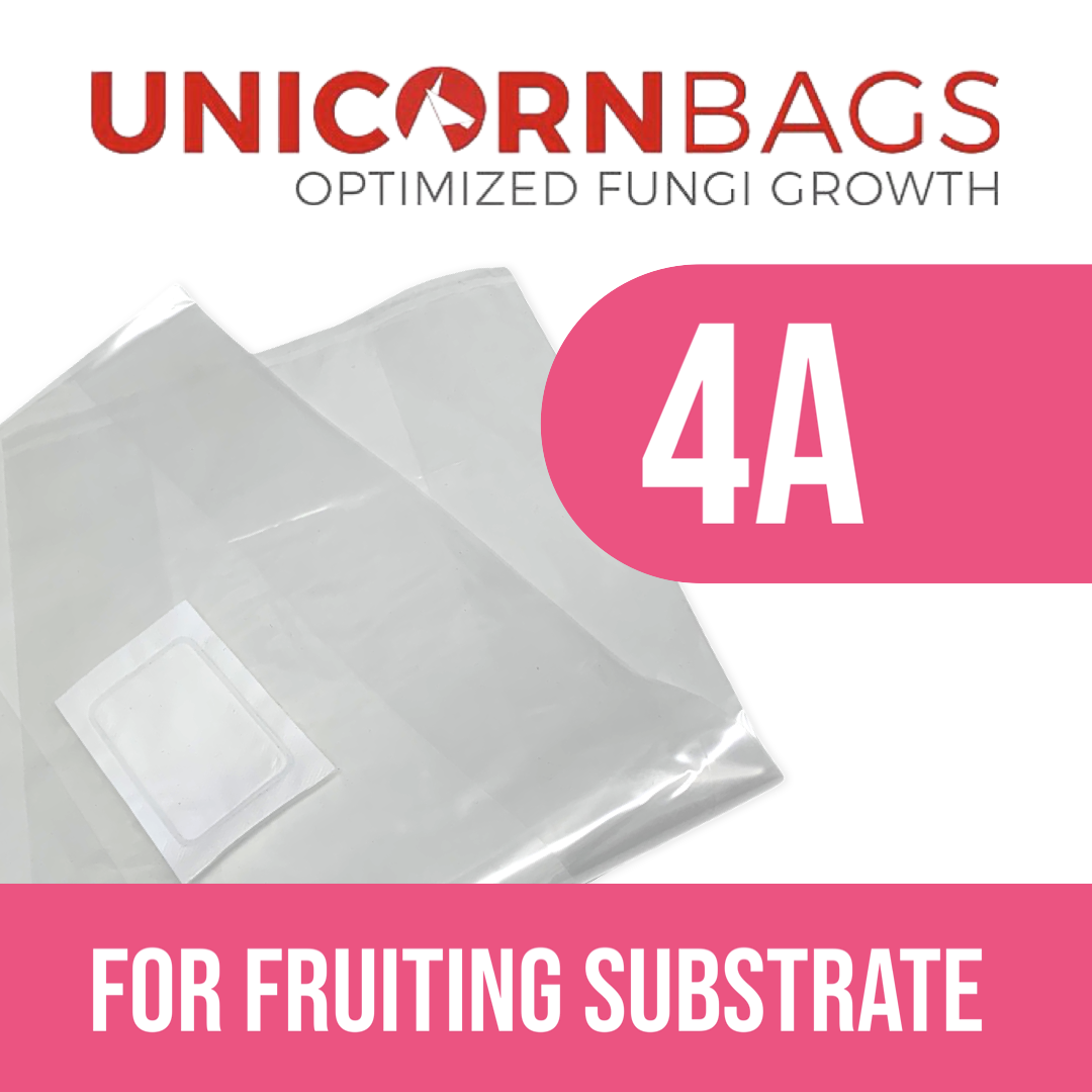 4A Unicorn Mushroom Bag Type for Fruiting Substrate