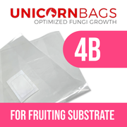 4B Unicorn Mushroom Bag Type for Fruiting Substrate  (400g > 1kg)
